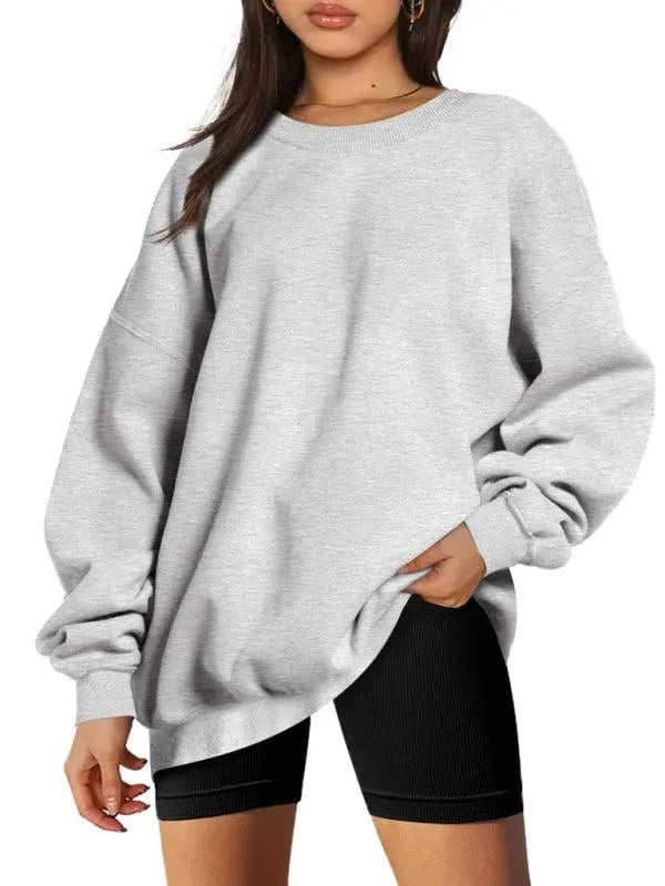 Loose Casual Women Sweatshirt - Women Sweatshirt - LeStyleParfait