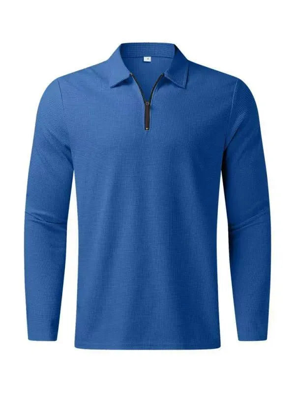 LeStyleParfait Men's Clothing Outfit Set Tracksuits Casual Zipper Plain-Solid Turn Down Collar