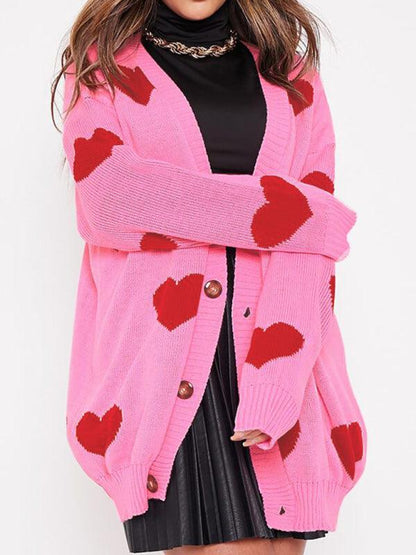 Love Knitted Women Cardigan Sweater - Cardigan Sweater - LeStyleParfait