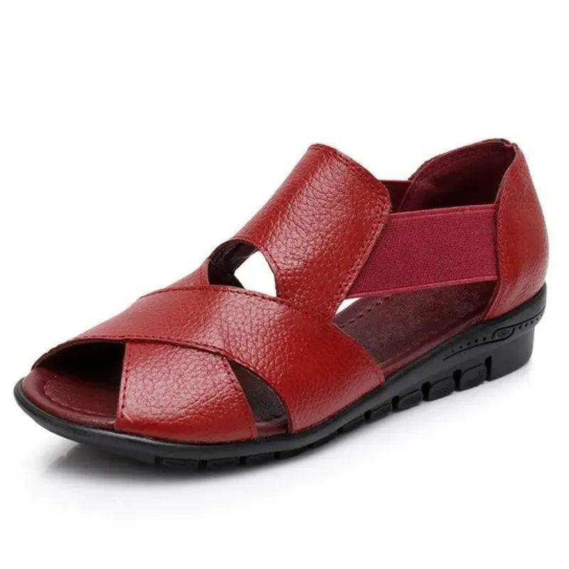 Low Heel Sandals - Wedge Shoes - LeStyleParfait