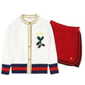 Kids Clothing Set Knitted Sweater And Skirt - Kids Clothing Set - LeStyleParfait