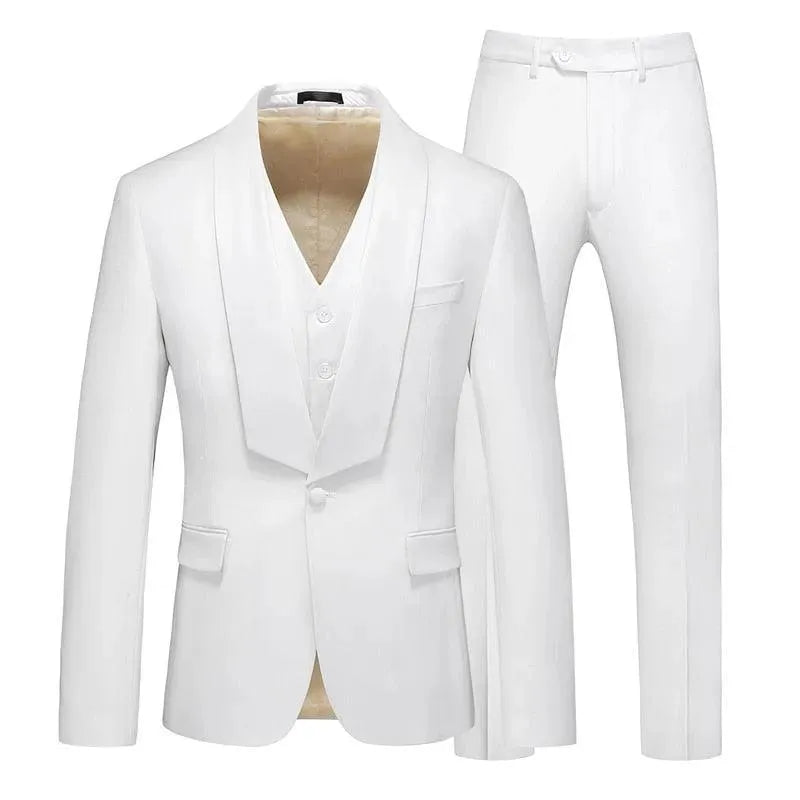 Luca Double-Breasted Tuxedo Suit - Tuxedo Suit - LeStyleParfait