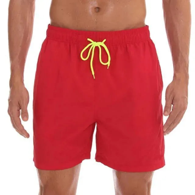 Luminous Beach Shorts With Drawstring - Beach Shorts - LeStyleParfait