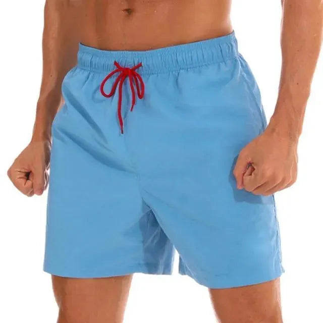Luminous Beach Shorts With Drawstring - Beach Shorts - LeStyleParfait