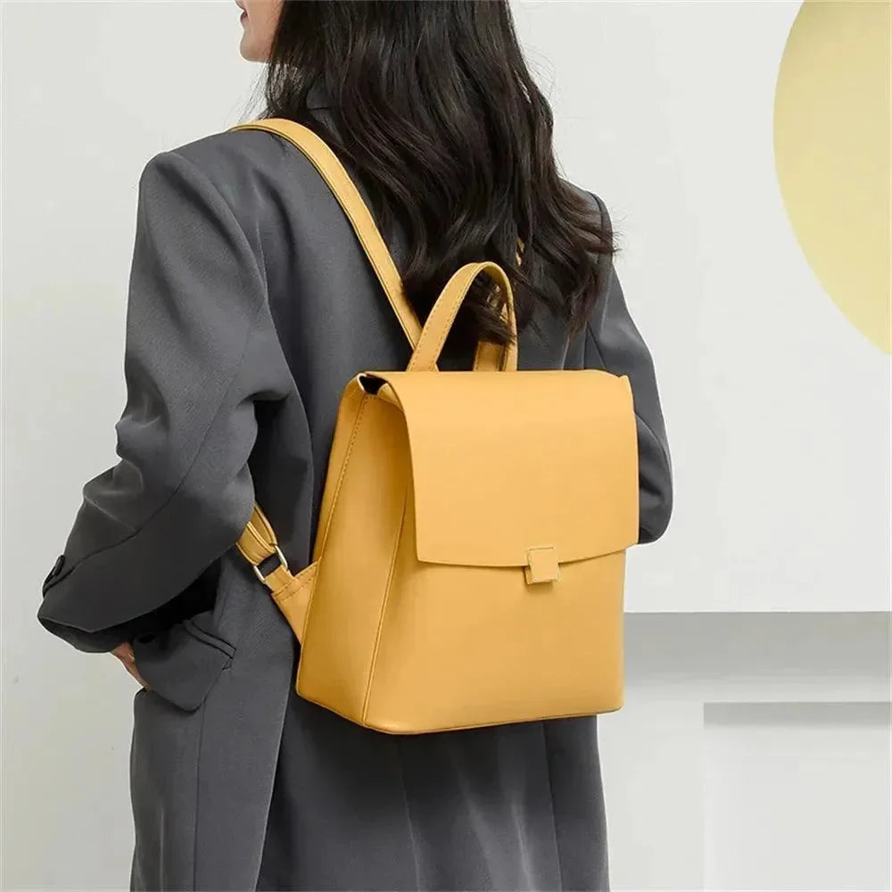 Luxury Leather Women's Backpack - Backpack - LeStyleParfait