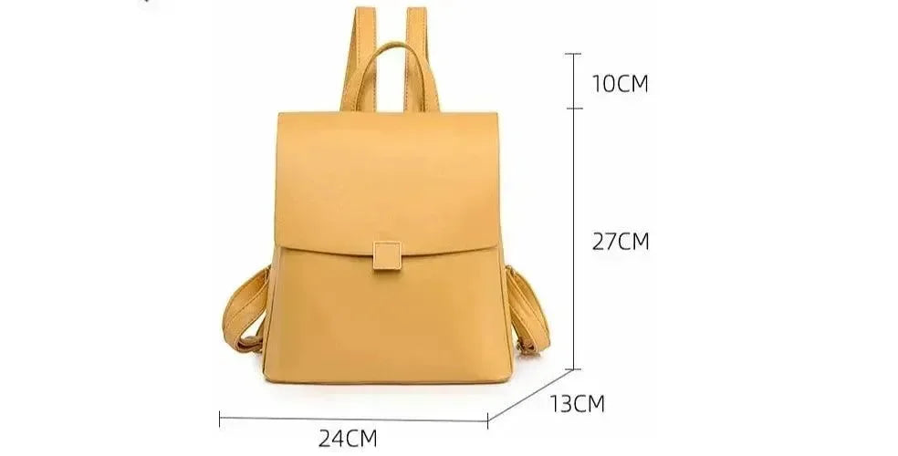 Luxury Leather Women's Backpack - Backpack - LeStyleParfait