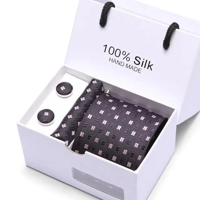 Luxury Men Necktie Set - Necktie | LeStyleParfait-Necktie