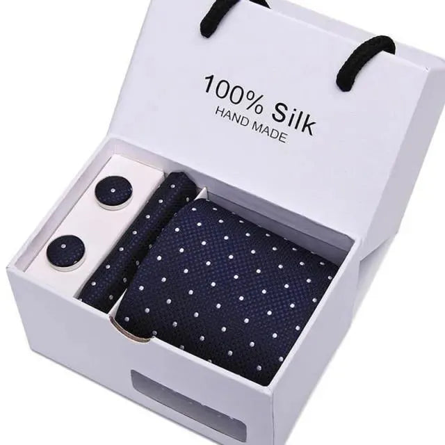 Luxury Men Necktie Set - Necktie | LeStyleParfait-Necktie
