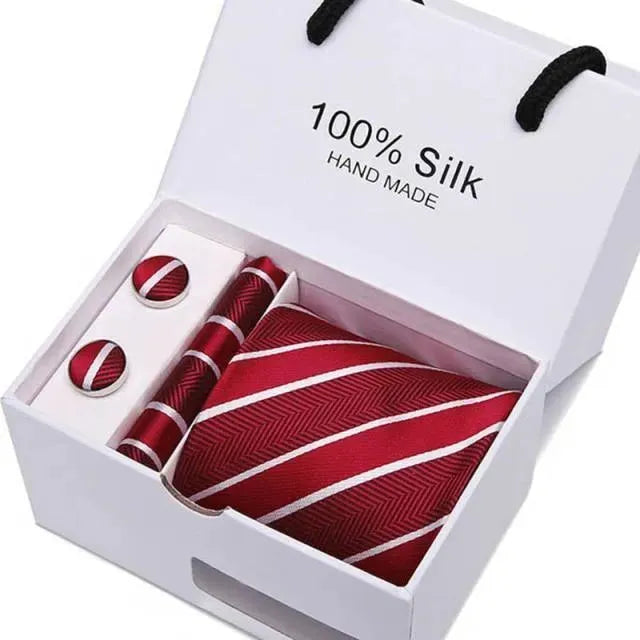 Luxury Men Necktie Set - Necktie | LeStyleParfait-Necktie