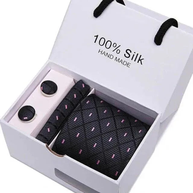 Luxury Men Necktie Set - Necktie | LeStyleParfait-Necktie