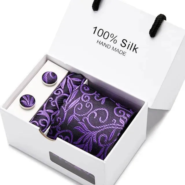 Luxury Men Necktie Set - Necktie | LeStyleParfait-Necktie
