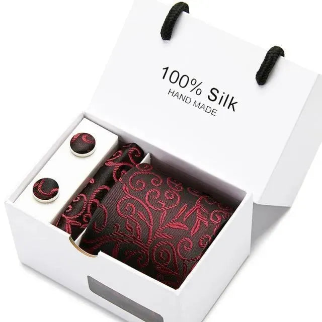 Luxury Men Necktie Set - Necktie | LeStyleParfait-Necktie