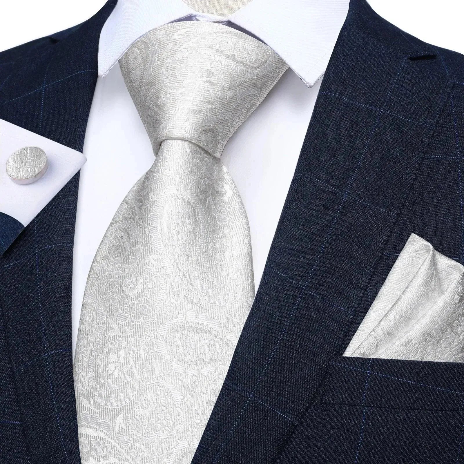 Luxury Paisley Necktie Set - Necktie - LeStyleParfait