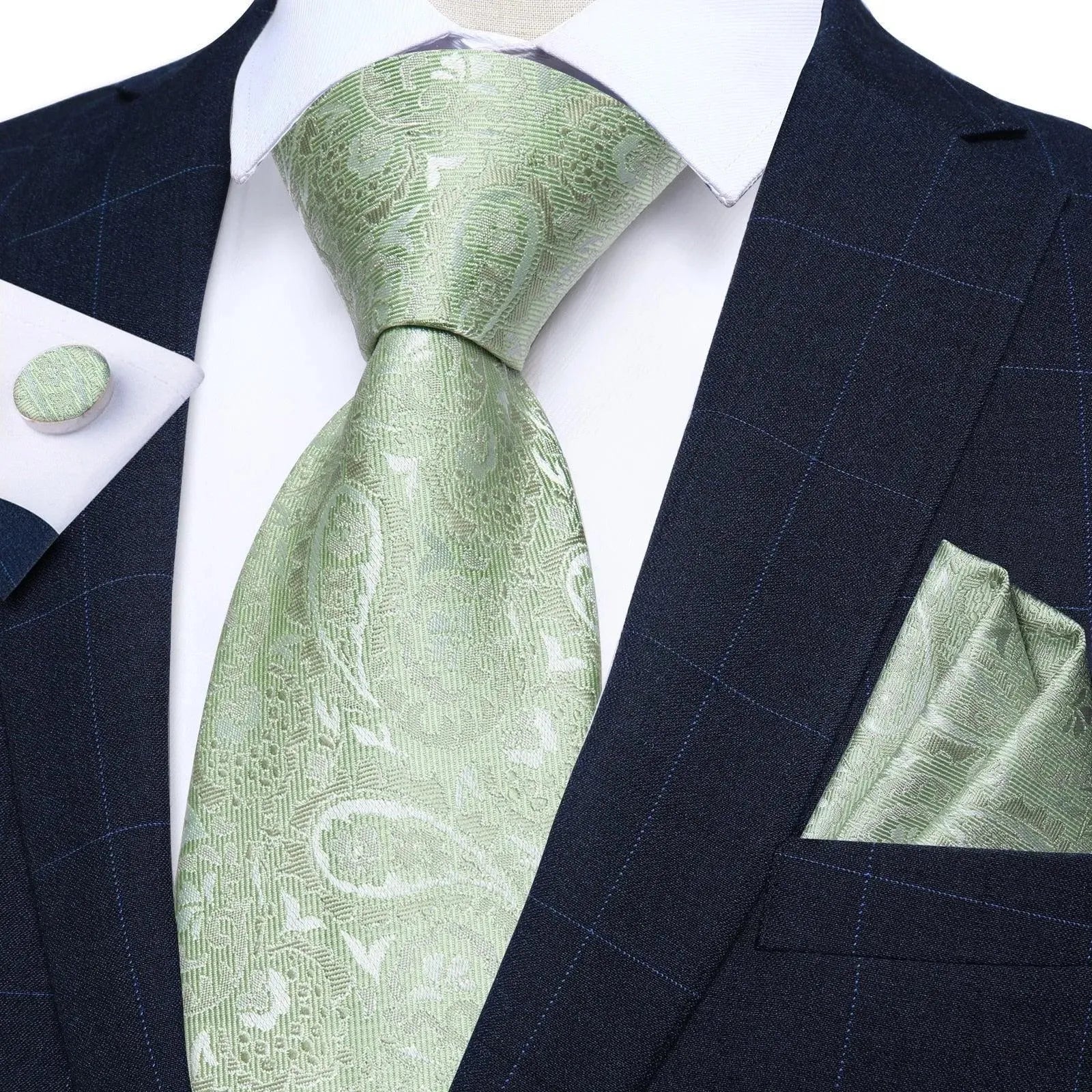 Luxury Paisley Necktie Set - Necktie - LeStyleParfait