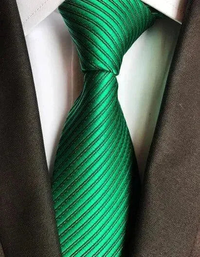 Luxury Silk Necktie, Striped, Plaid - Necktie | LeStyleParfait-Necktie