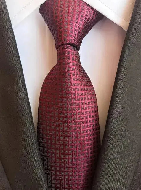 Luxury Silk Necktie, Striped, Plaid - Necktie | LeStyleParfait-Necktie