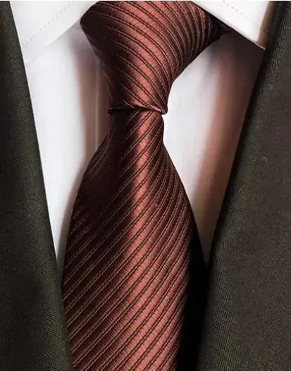 Luxury Silk Necktie, Striped, Plaid - Necktie | LeStyleParfait-Necktie