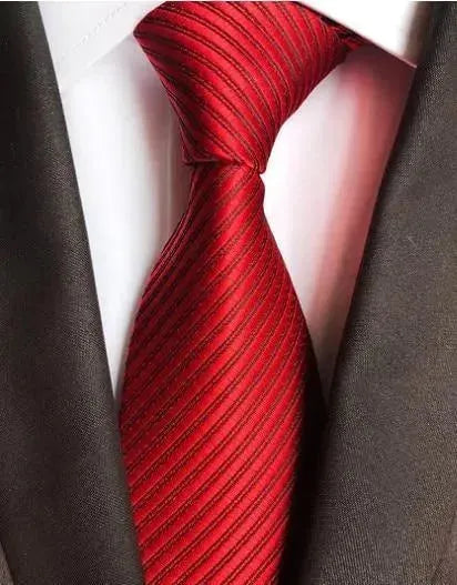 Luxury Silk Necktie, Striped, Plaid - Necktie | LeStyleParfait-Necktie