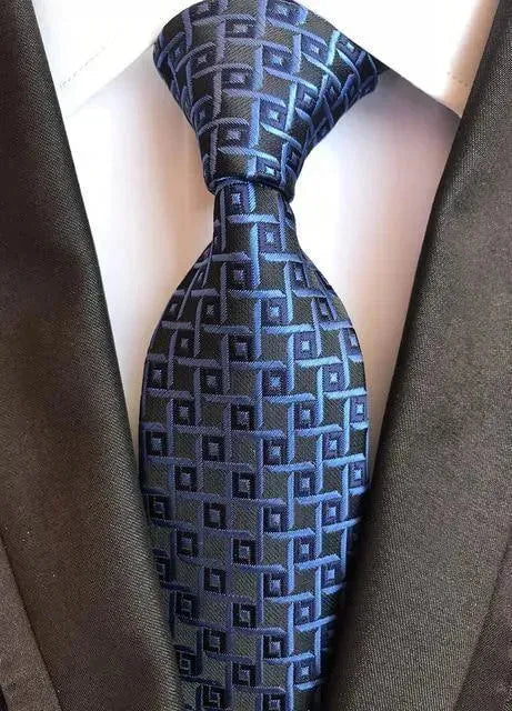 Luxury Silk Necktie, Striped, Plaid - Necktie | LeStyleParfait-Necktie