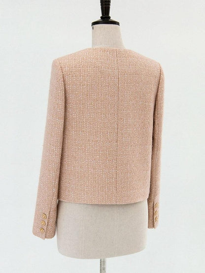 Luxury Tweed Jacket Women - Tweed Blazer - LeStyleParfait