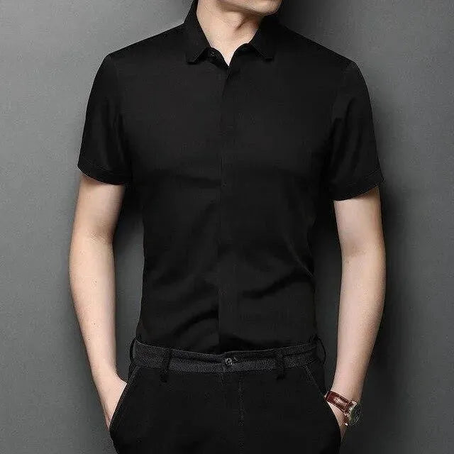 Lydon Short Sleeves Shirt For Men - Casual Shirt - LeStyleParfait