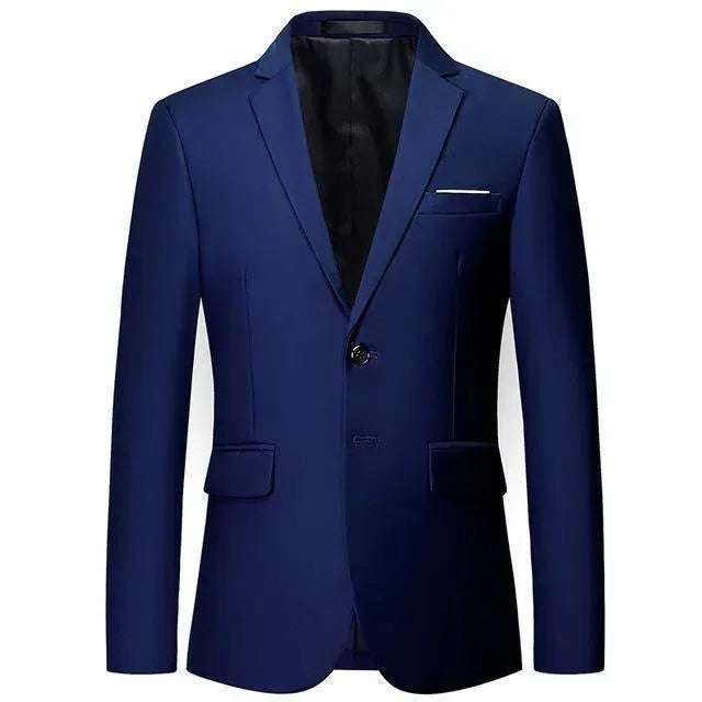 Men Blazer - 2-Button Formal Blazer - Men's Blazer - LeStyleParfait