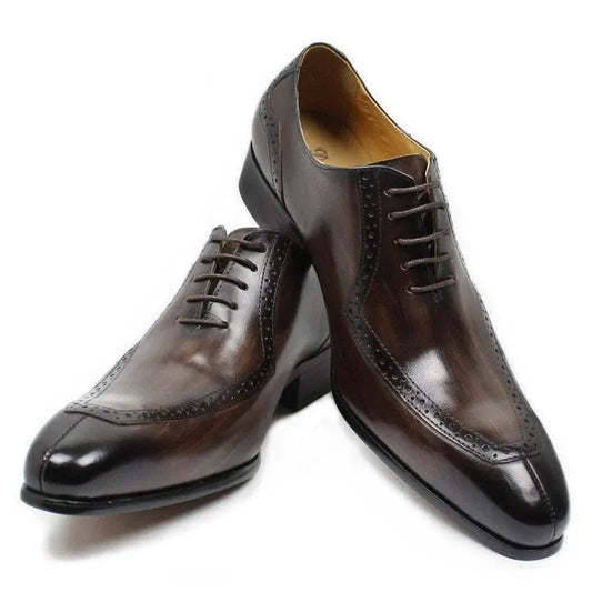 Men Dress Shoes - Bocelli Luxury Leather Shoes - Dress Shoes - LeStyleParfait