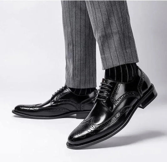 Men Dress Shoes - Giuseppe Oxford Shoes - Dress Shoes - LeStyleParfait