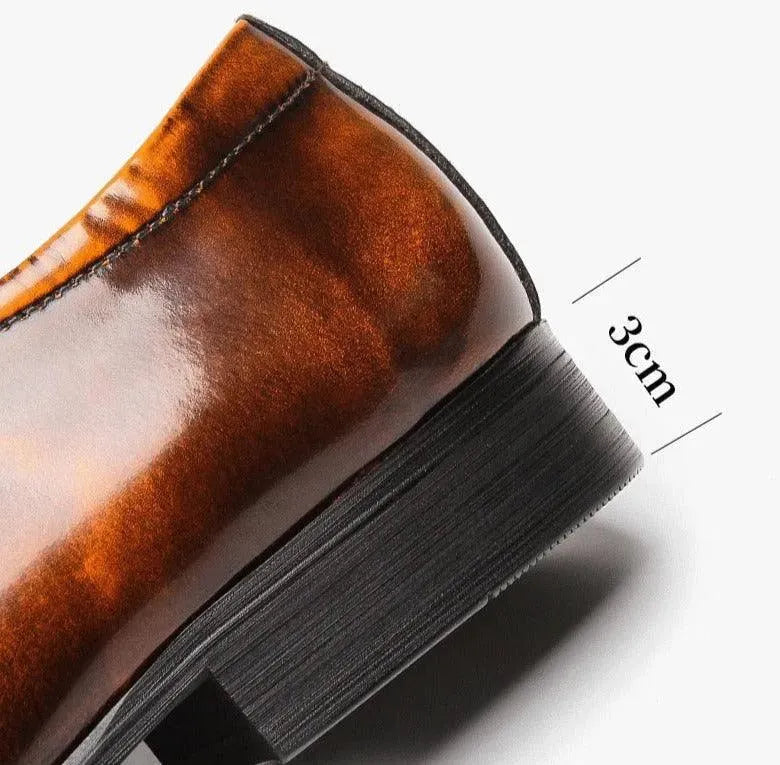 Men Dress Shoes - Mussolini Pointed Shoes - Dress Shoes - LeStyleParfait