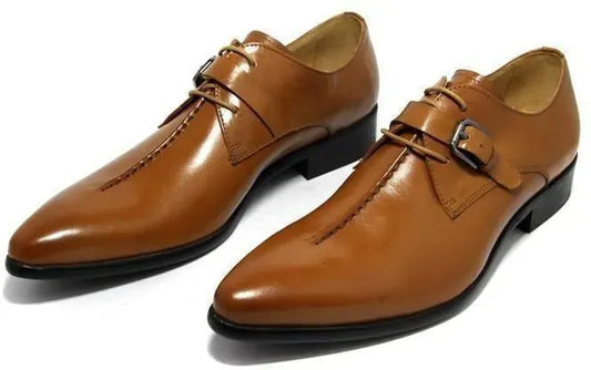 Men Dress Shoes - Pointed Business Shoes - Dress Shoes - LeStyleParfait