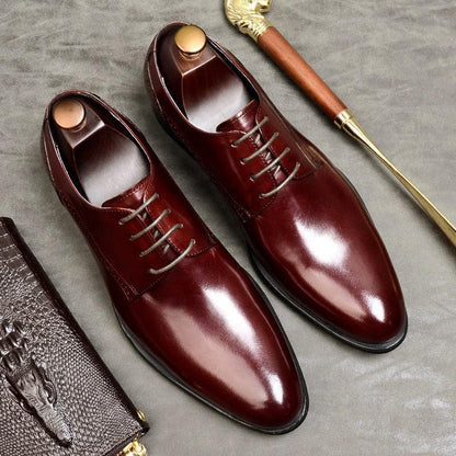 Men Dress Shoes - Renzi Oxford Shoes - Dress Shoes - LeStyleParfait