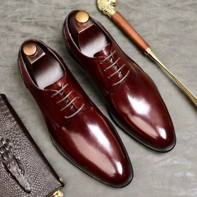 Men Dress Shoes - Renzi Oxford Shoes - Dress Shoes - LeStyleParfait