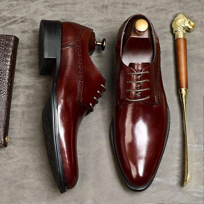 Men Dress Shoes - Renzi Oxford Shoes - Dress Shoes - LeStyleParfait