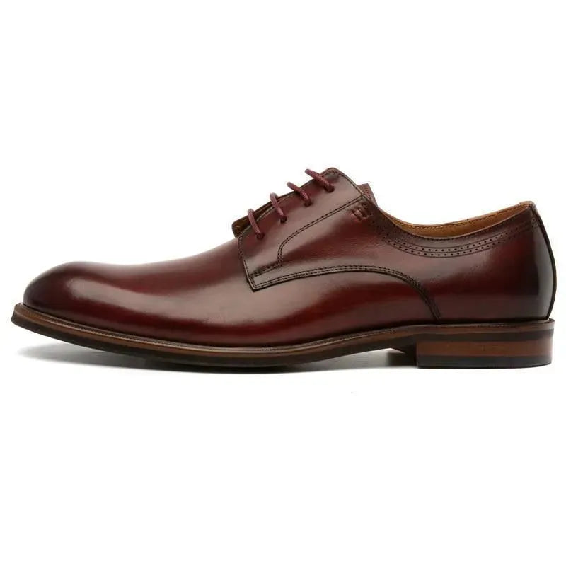 Men Dress Shoes - Samuele Italian Leather Shoes - Dress Shoes - LeStyleParfait