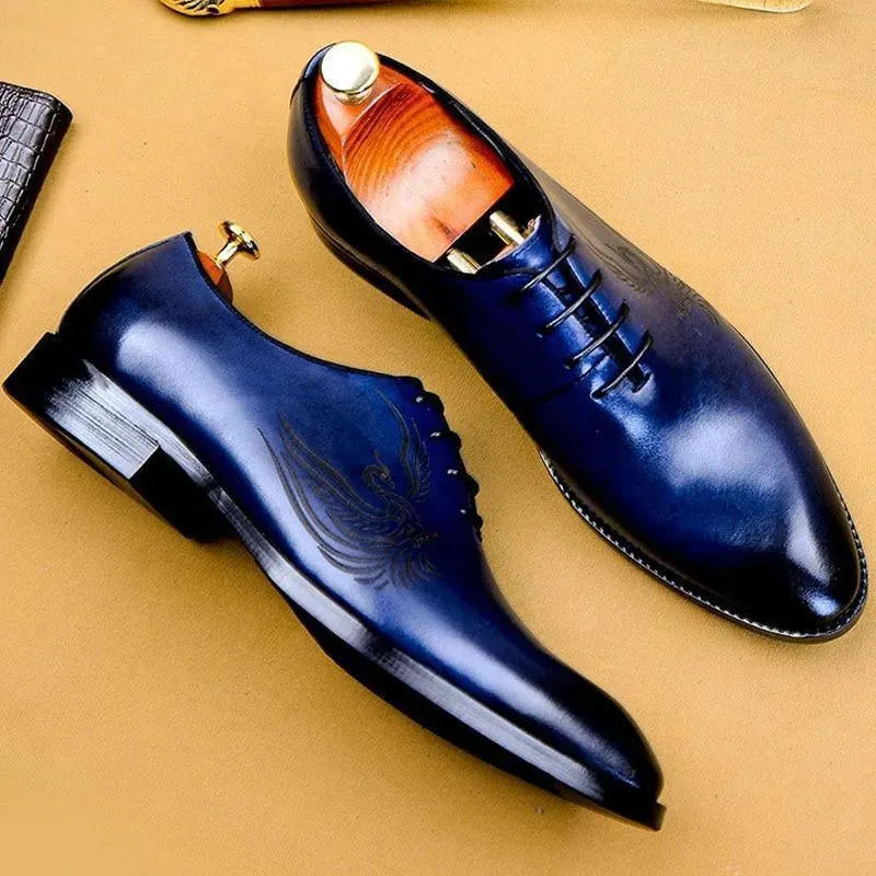 Men Dress Shoes - Vittorino Dress Leather Shoes - Dress Shoes - LeStyleParfait