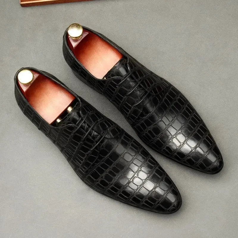 Men Dress Shoes - Wild Leather Shoes - Dress Shoes - LeStyleParfait