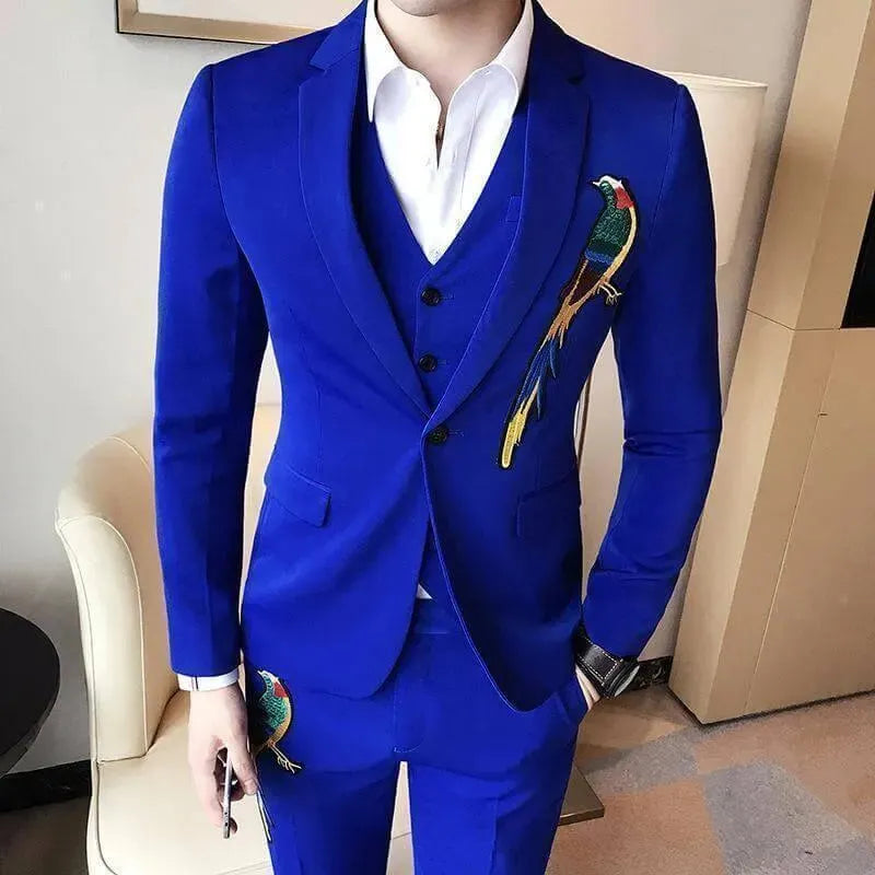 Amazon Parrot Three Piece Suit - Three Piece Suit - LeStyleParfait