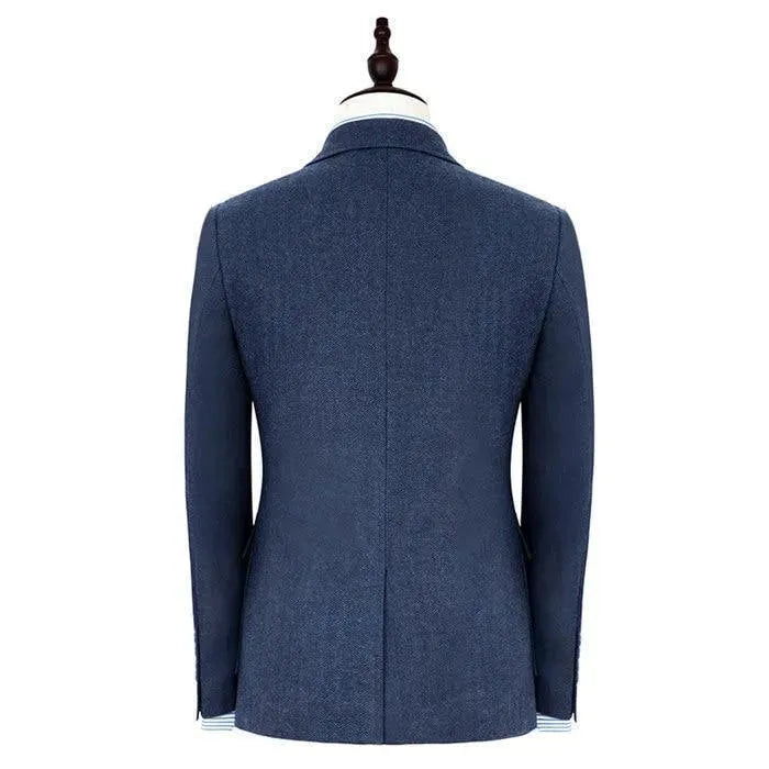 Horace King 3-Tweed Suit - Tweed Suit - LeStyleParfait