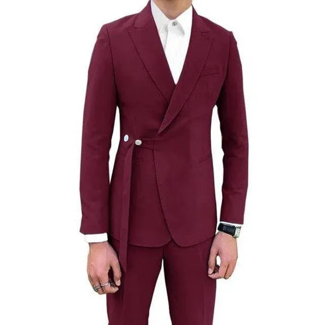 Korean Style Wedding Tuxedo Suit - Tuxedo Suit - LeStyleParfait