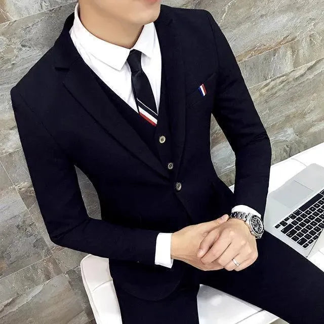 Candy Color Three Piece Suit - Three Piece Suit - LeStyleParfait