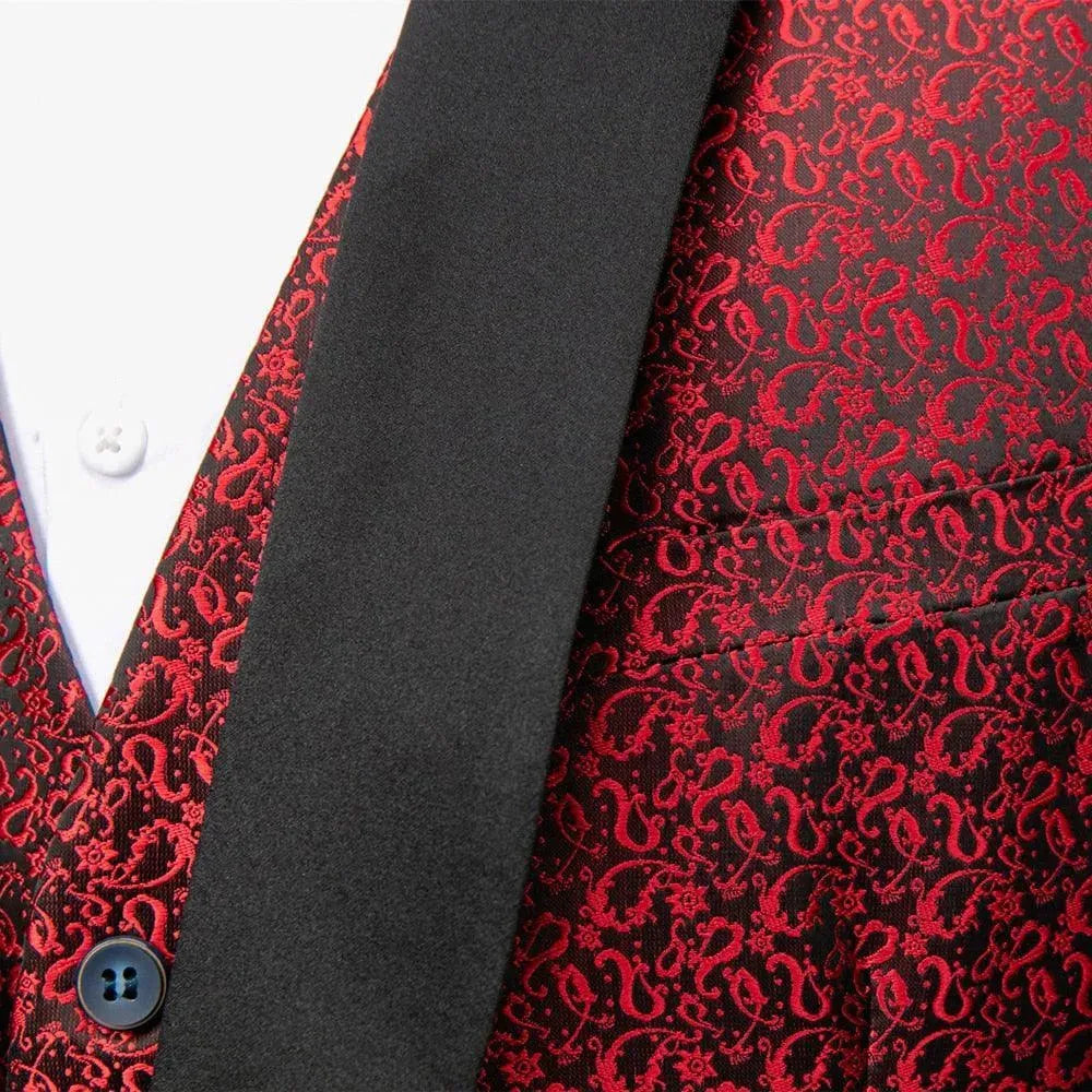 Baldo Tuxedo Suit - Three Piece Suit - Tuxedo Suit - LeStyleParfait