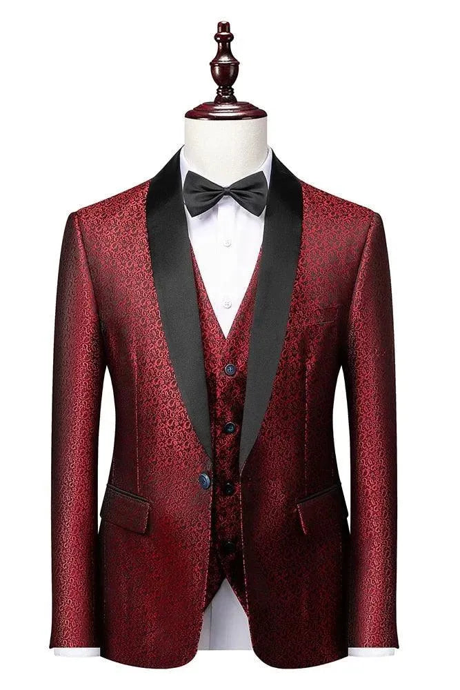 Baldo Tuxedo Suit - Three Piece Suit - Tuxedo Suit - LeStyleParfait