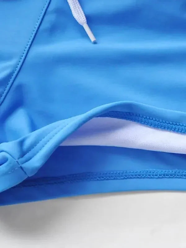 Men Navy Swim Shorts