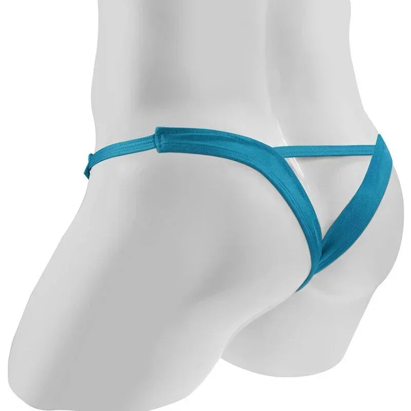 Men Pouch Thong Seamless "V Shape" Jockstrap Underwear Male G Strings Bikini Penis Pouch Tanga Hombre