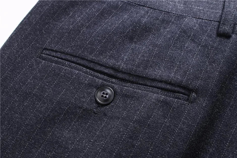 D. Craig Double Breasted Suit - Two Piece Suit - LeStyleParfait