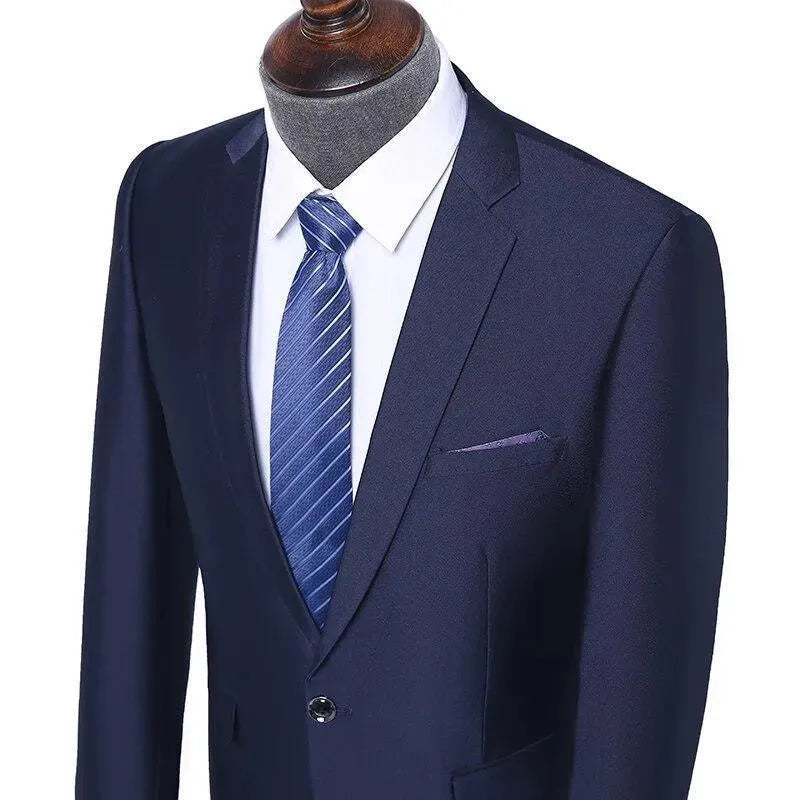 Board Meeting Men Two Piece Suit - Two Piece Suit - LeStyleParfait