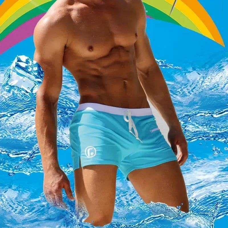 Men Purple Board Shorts