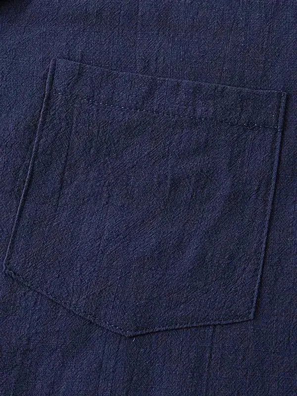 Men Relaxed Classic Linen Shorts Set - Solid Shorts Two-Piece Set - LeStyleParfait