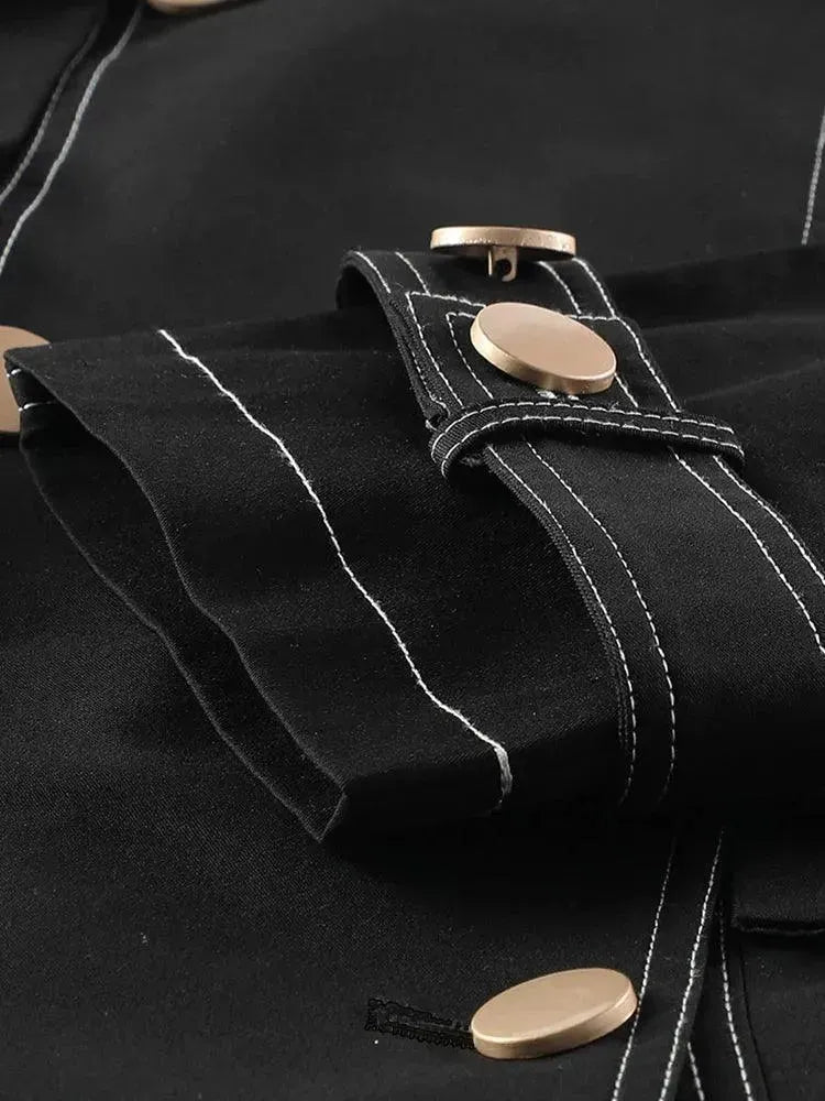 Men's Casual Loose Double-Breasted Trench Overcoat - Overcoat - LeStyleParfait