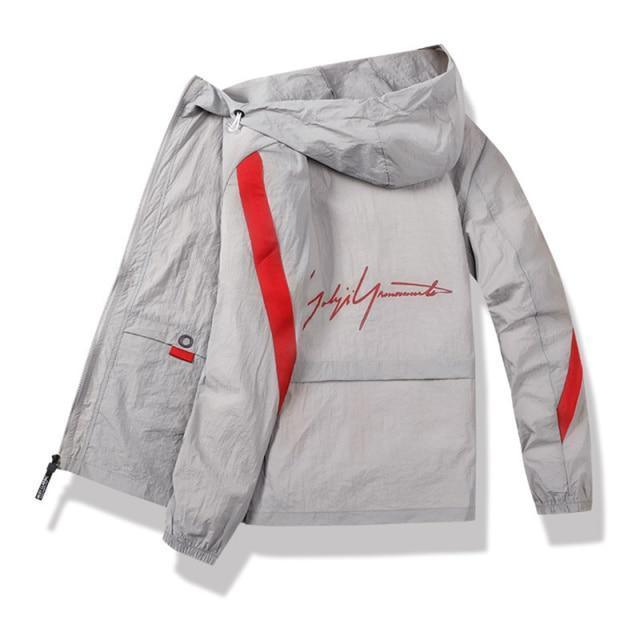 Men's Signature Windbreaker Jacket - Casual Jacket - LeStyleParfait